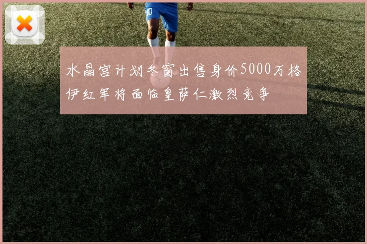 水晶宫计划冬窗出售身价5000万格伊红军将面临皇萨仁激烈竞争